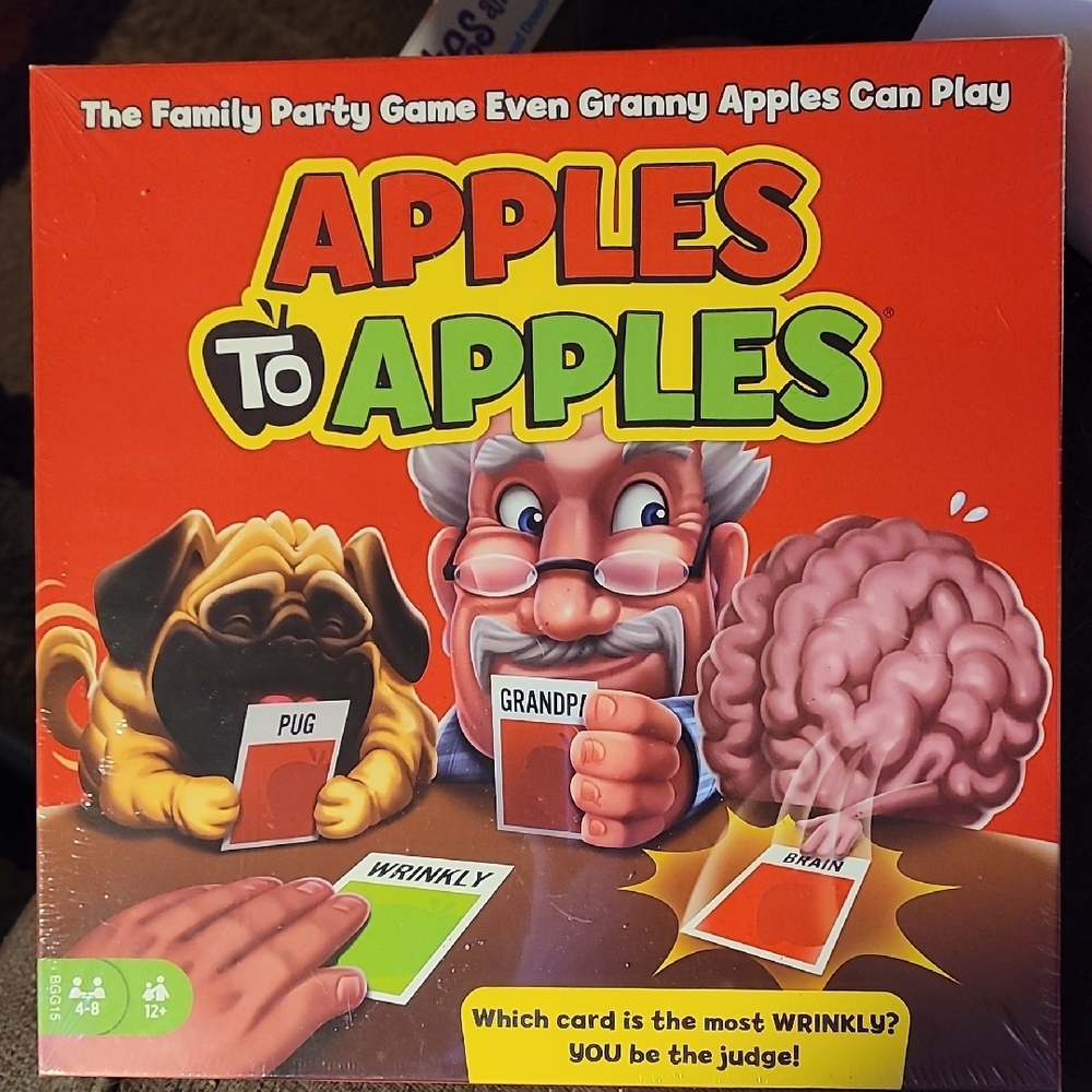 Mattel 2020 Apples to Apple Card Games Family Party Game NEW/SEALED